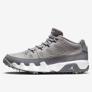 Air Jordan 9 Retro Low Cool Grey Golf Shoes